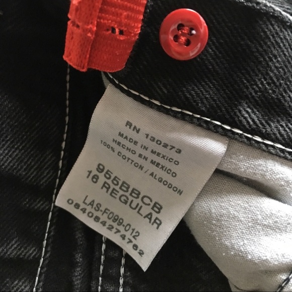 Wrangler Vintage Kids High Waisted Straight Jeans - Picture 5 of 5